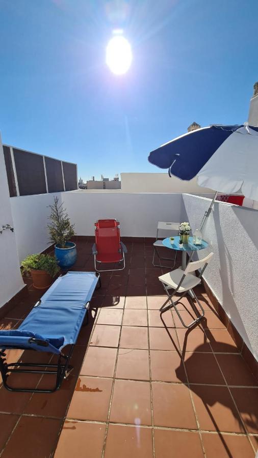 Penthouse With Solarium In The Center Of Malaga-Atico Con Solarium En El Centro De Malaga Lägenhet Exteriör bild